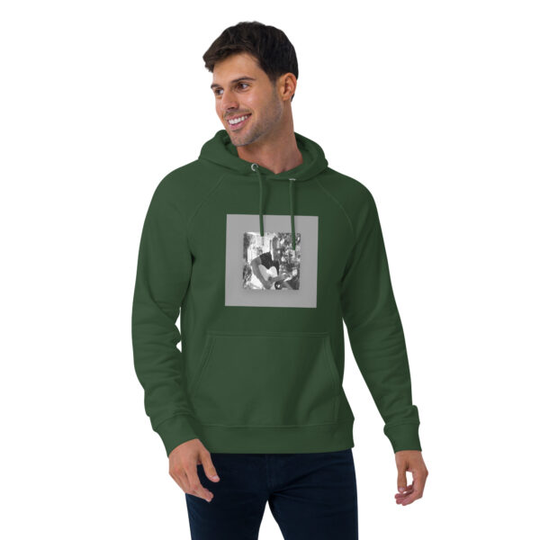 Unisex eco raglan hoodie - Image 8