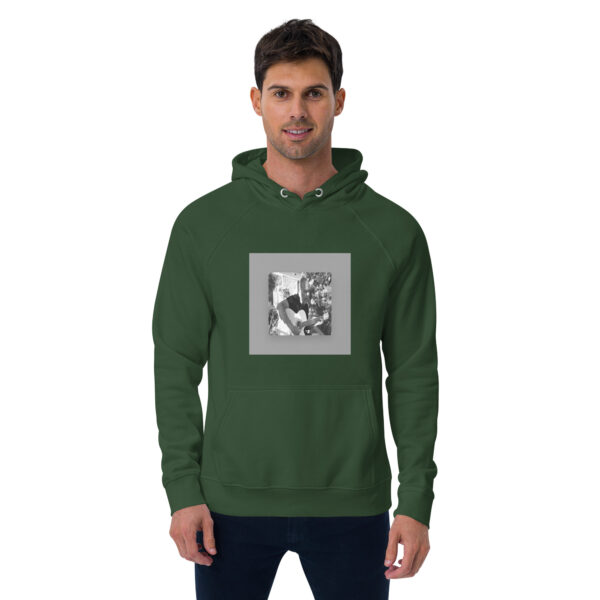 Unisex eco raglan hoodie - Image 7