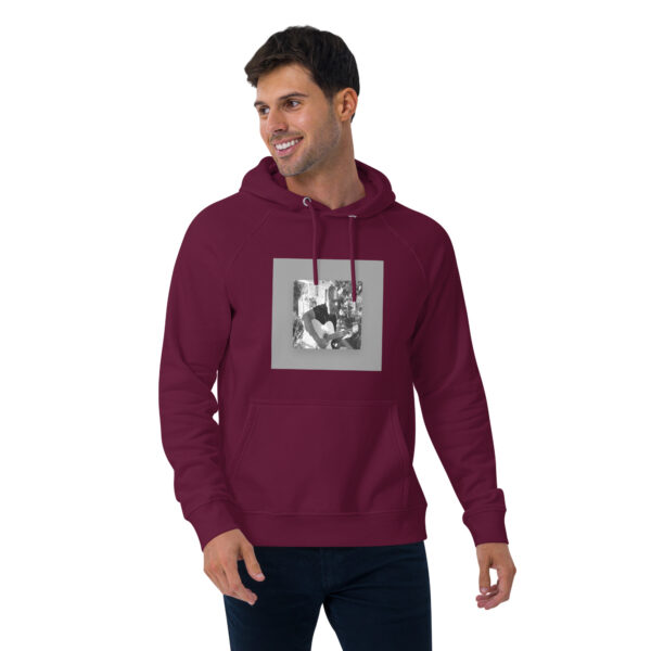Unisex eco raglan hoodie - Image 2