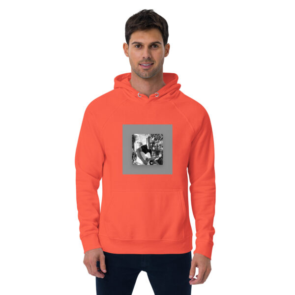 Unisex eco raglan hoodie - Image 10