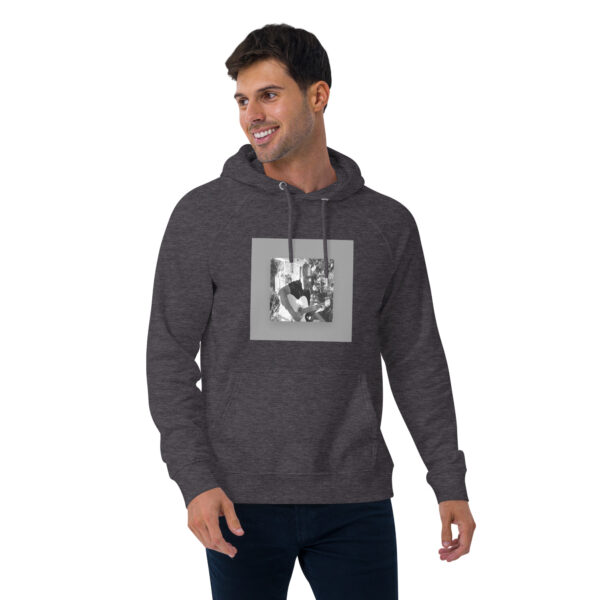 Unisex eco raglan hoodie - Image 5