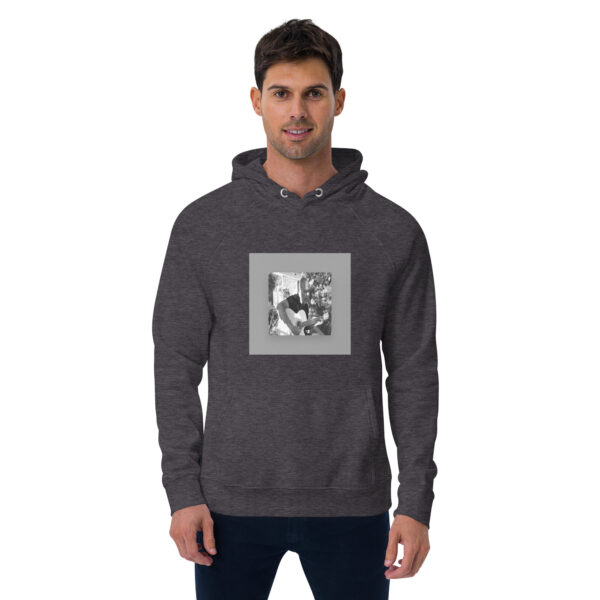 Unisex eco raglan hoodie - Image 4