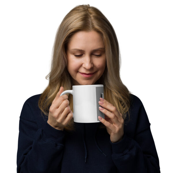 White glossy mug - Image 6